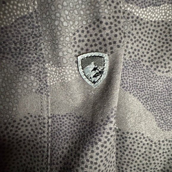 Kuhl Ladies Gray Camo Joggers with drawstring and pockets Size small - Picture 4 of 6